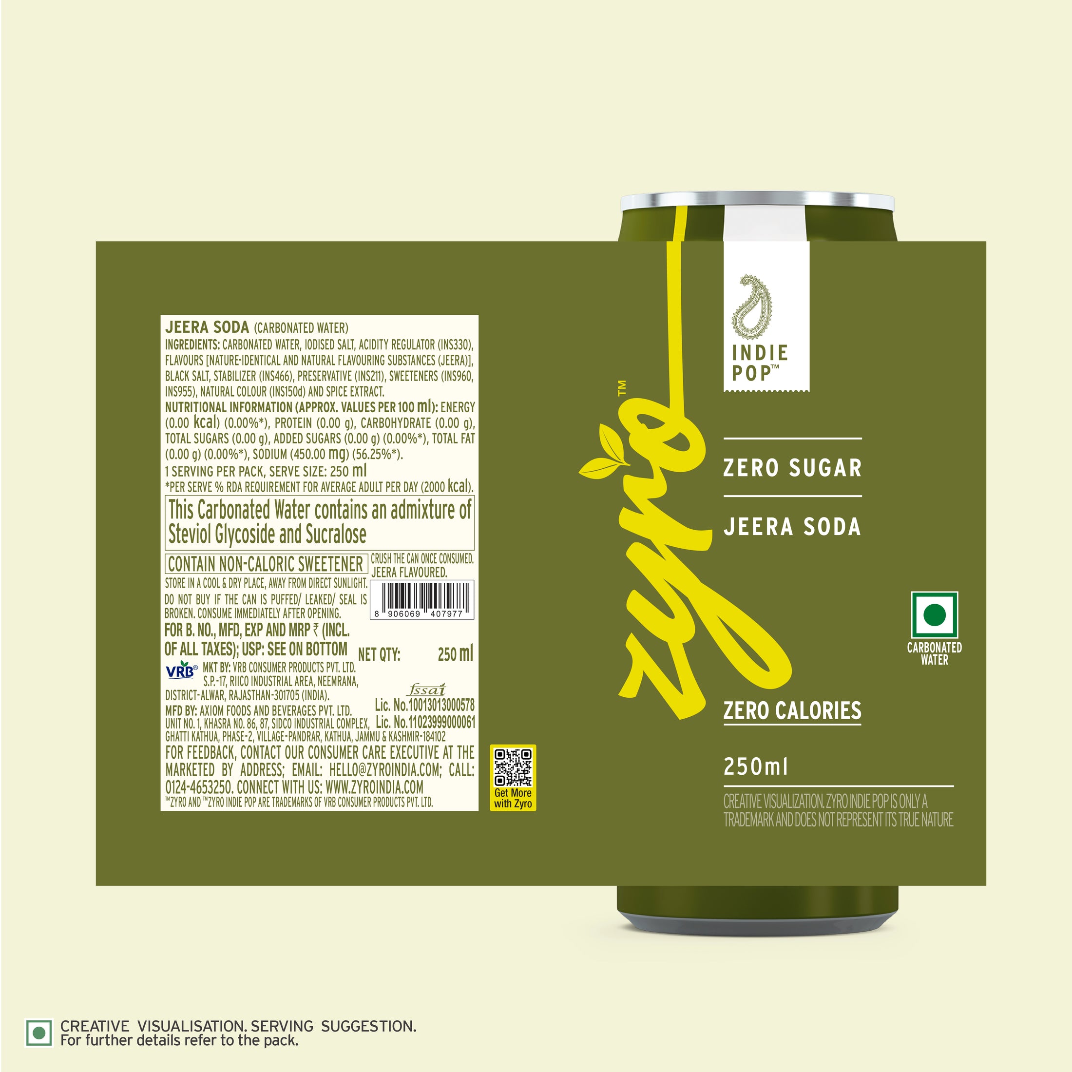 Jeera Soda (250 ml)