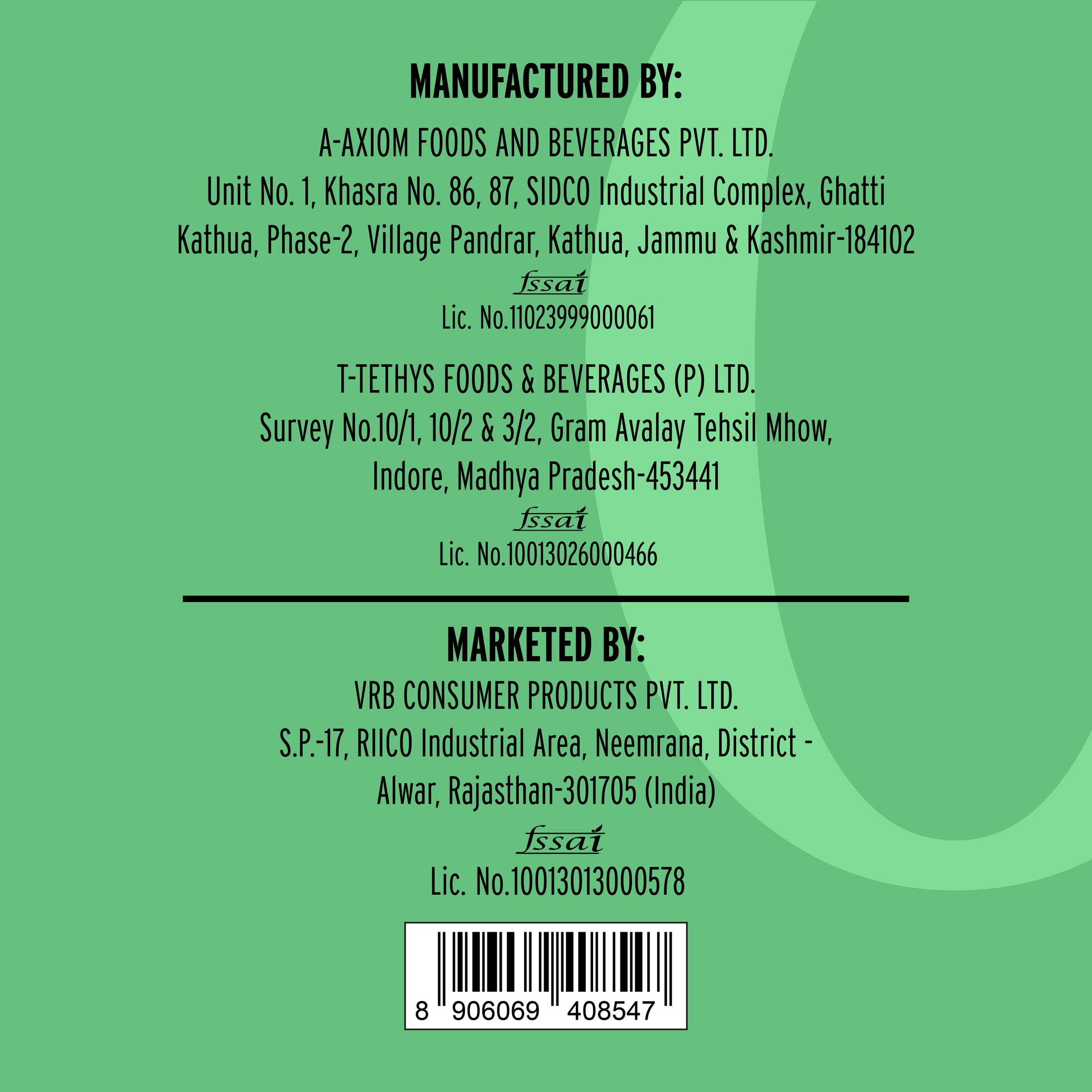 Ginger Ale Flavoured (250 ml)