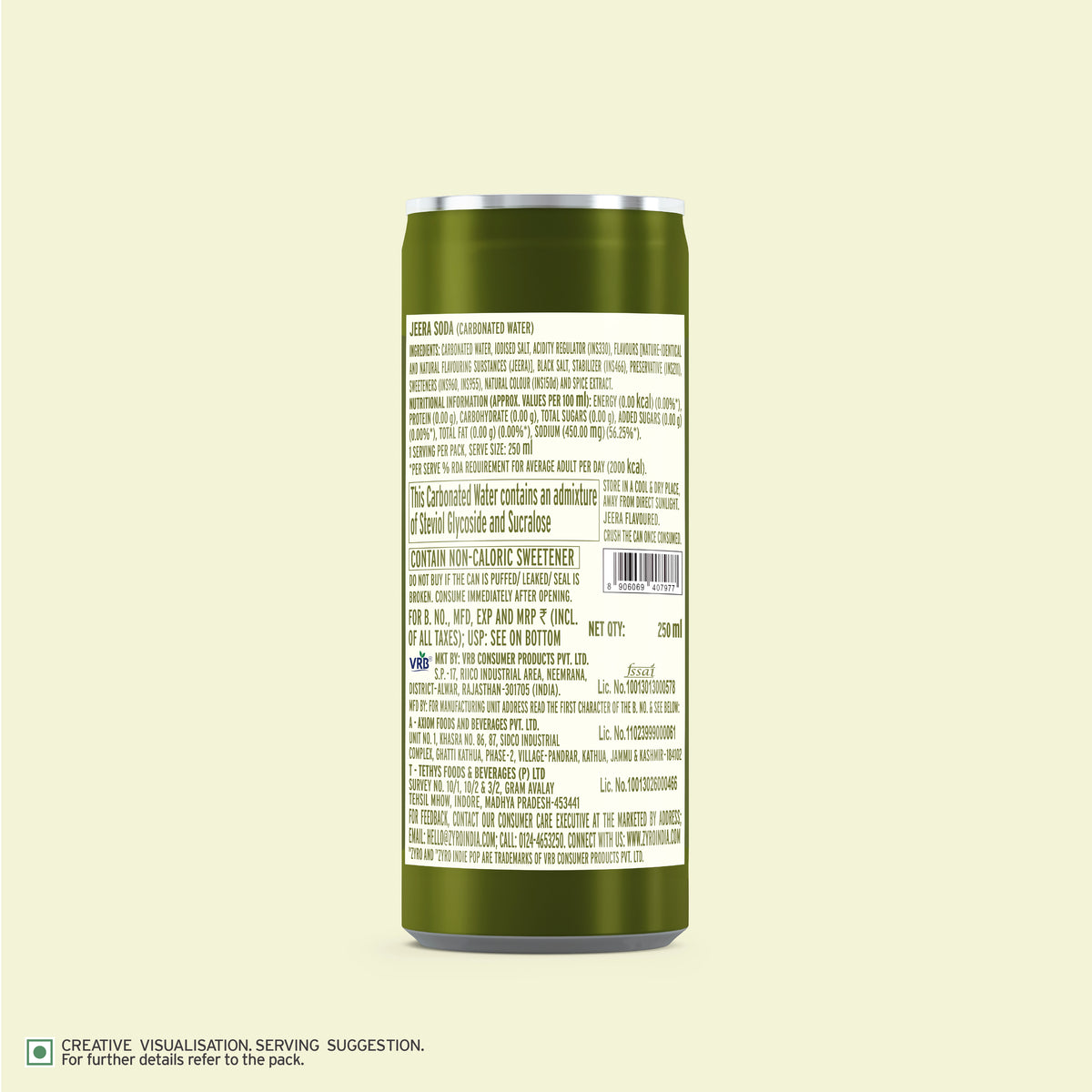 Jeera Soda (250 ml)