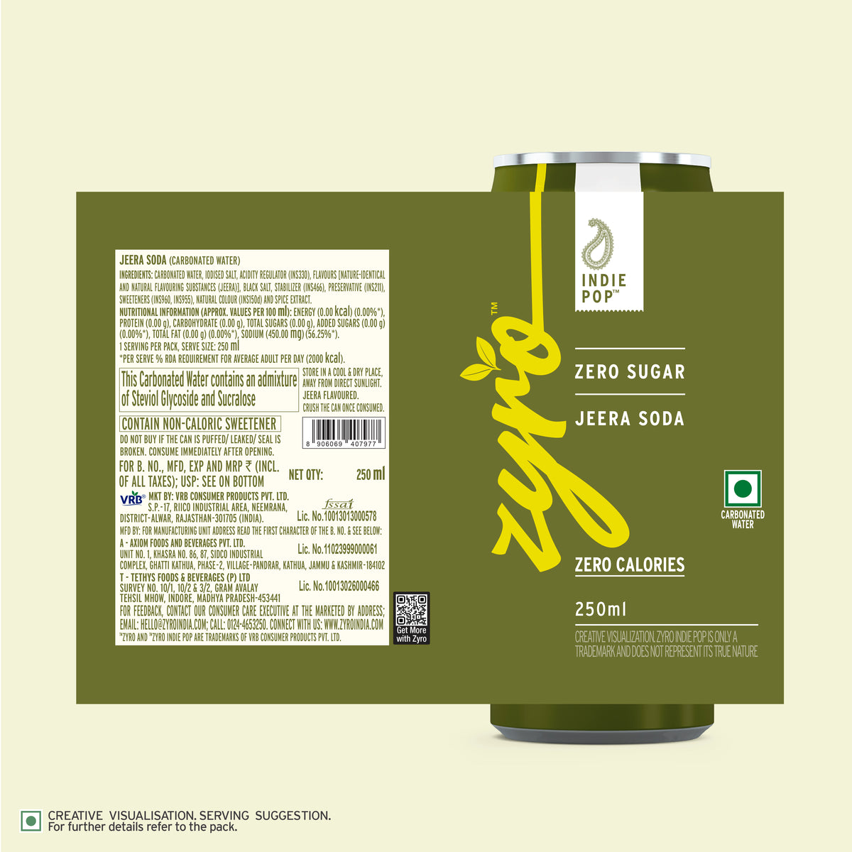 Jeera Soda (250 ml)