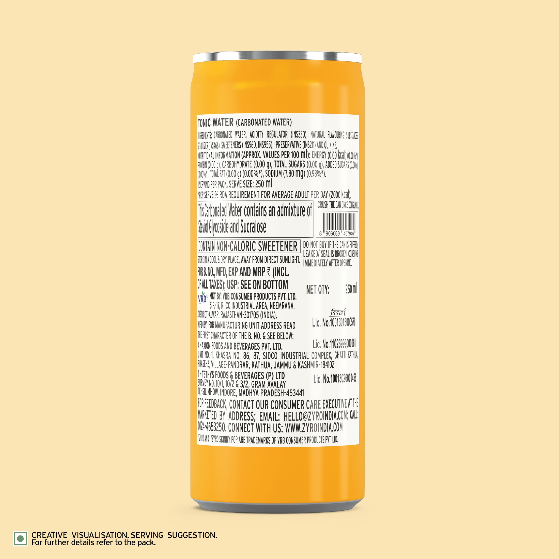 Tonic Water (250 ml)