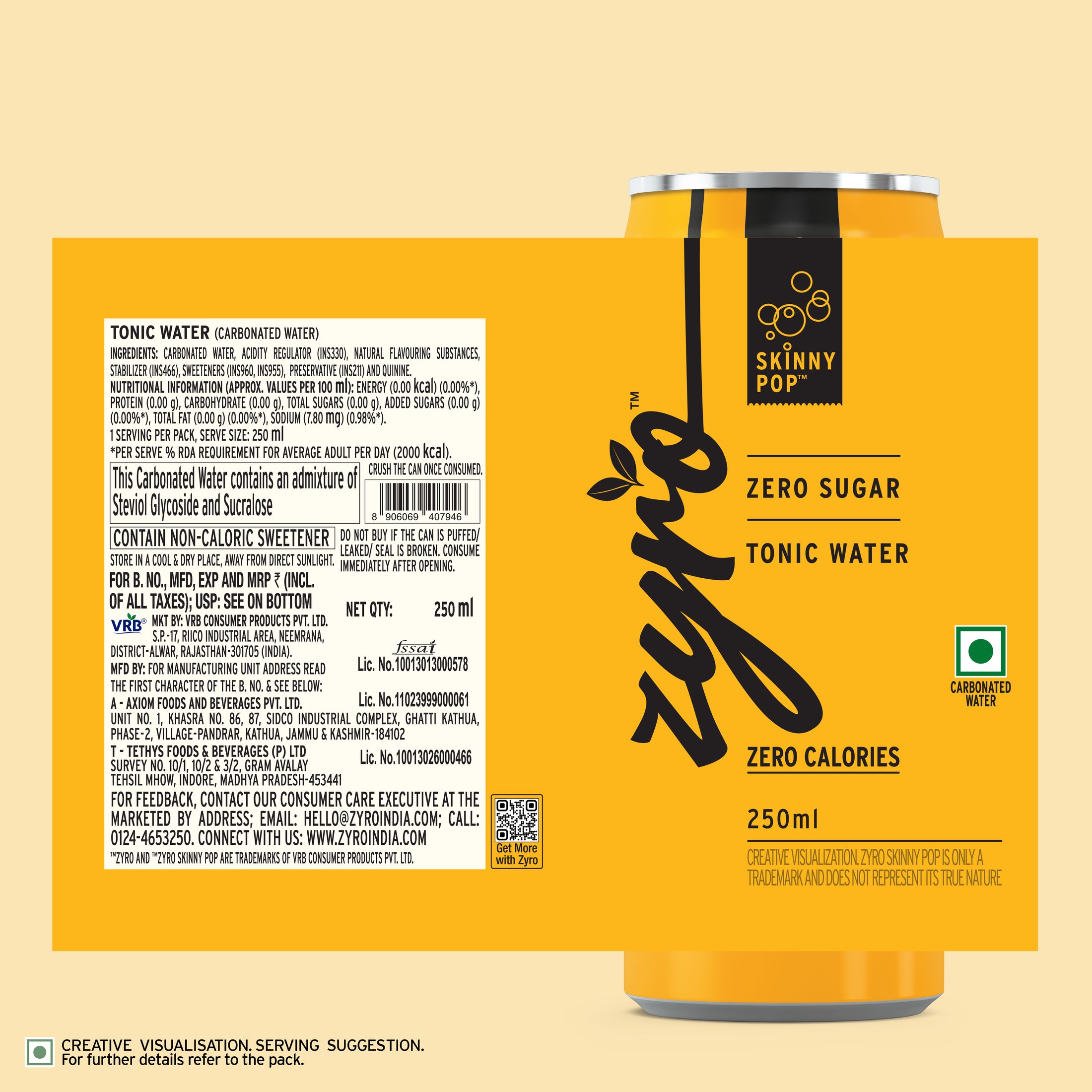 Tonic Water (250 ml)